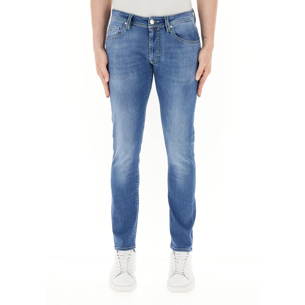 Tramarossa Blaue Jeans und Hose aus Baumwolle
