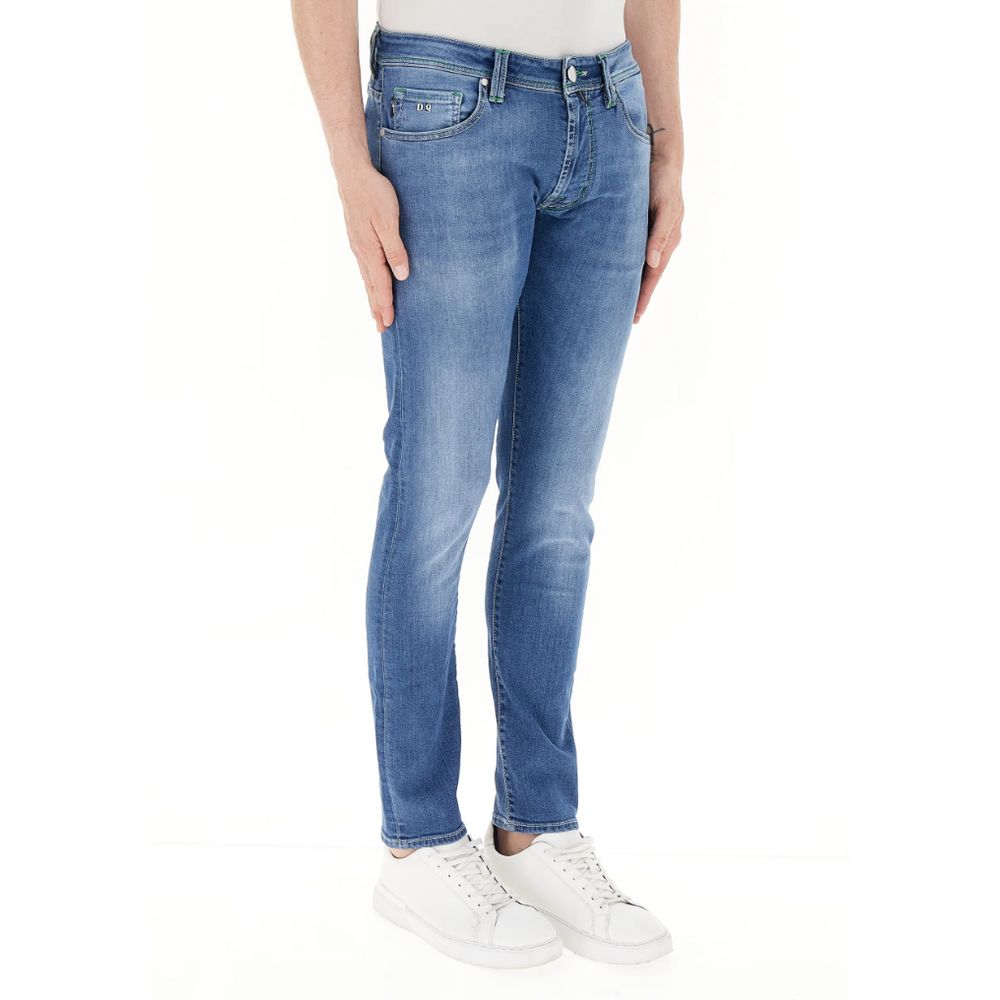 Tramarossa Blaue Jeans und Hose aus Baumwolle