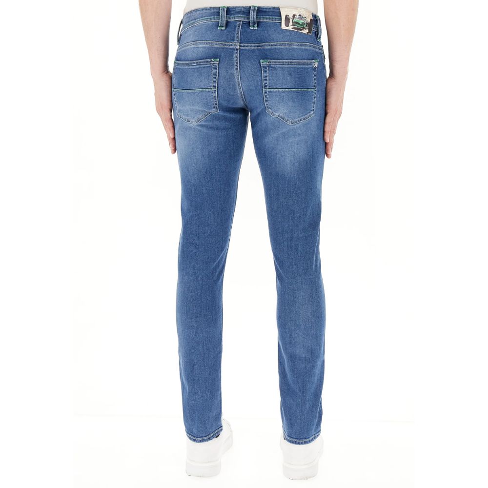Tramarossa Blaue Jeans und Hose aus Baumwolle