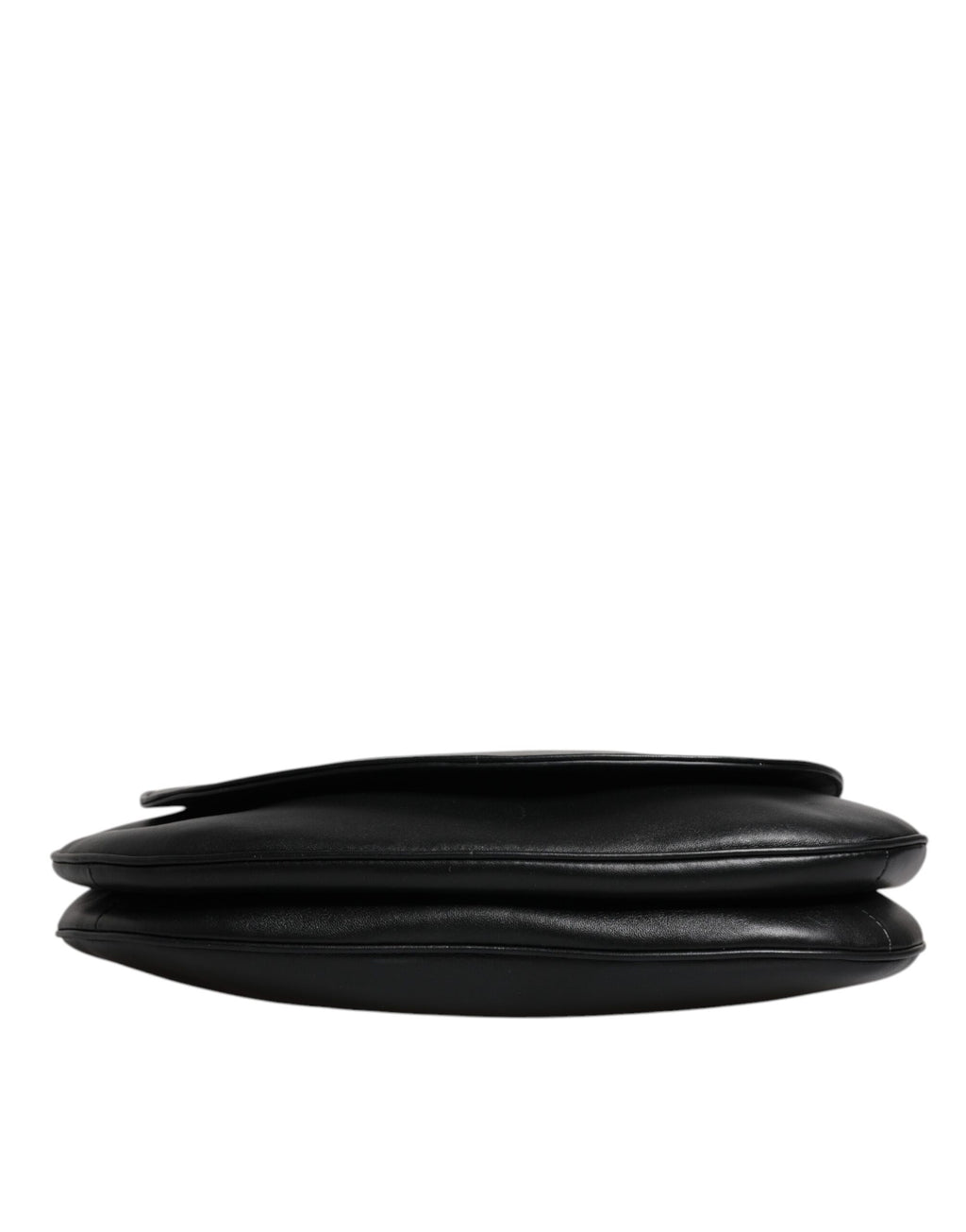 Sac bandoulière Dolce & Gabbana en cuir noir avec rabat