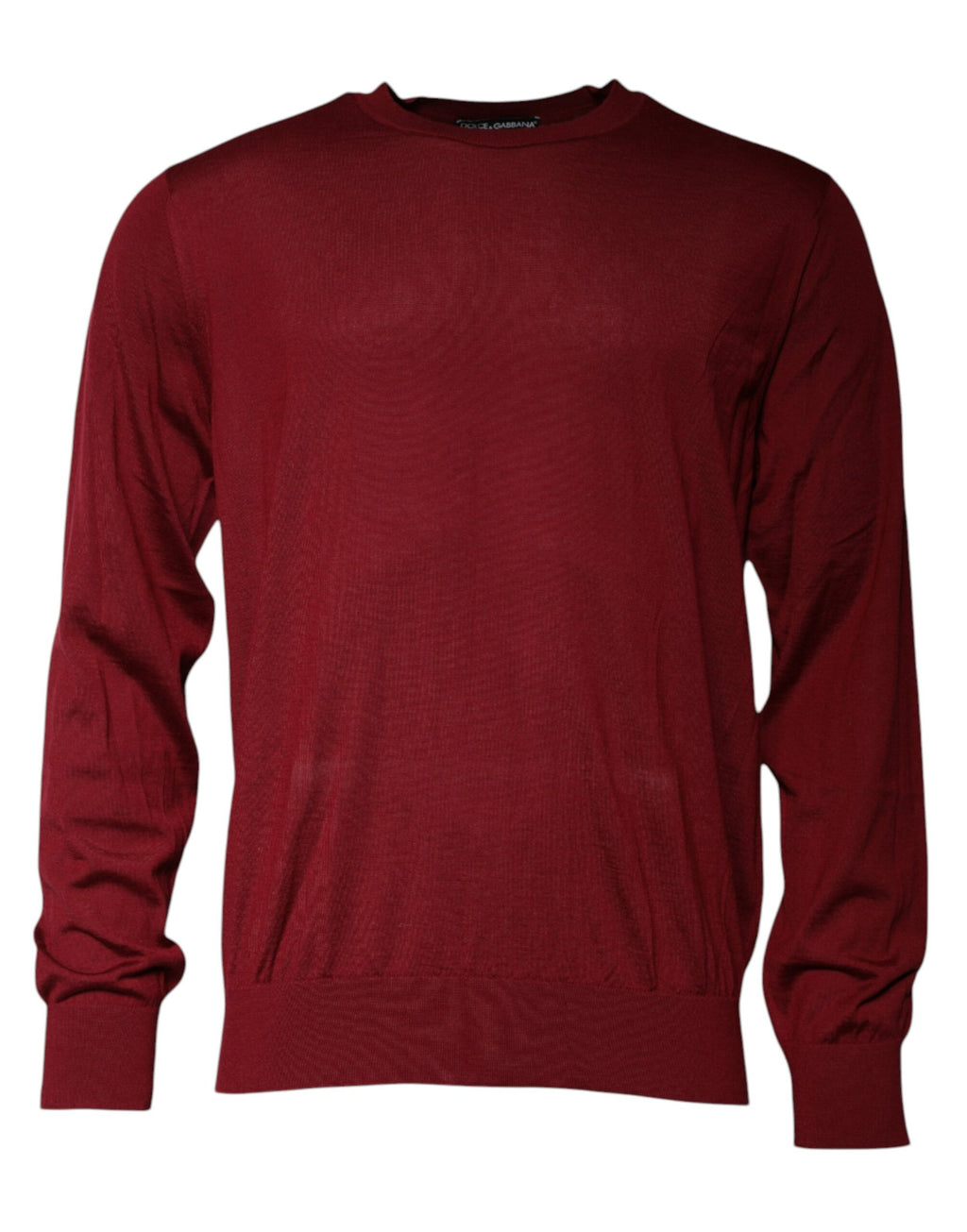 Pull ras du cou en cachemire marron Dolce & Gabbana