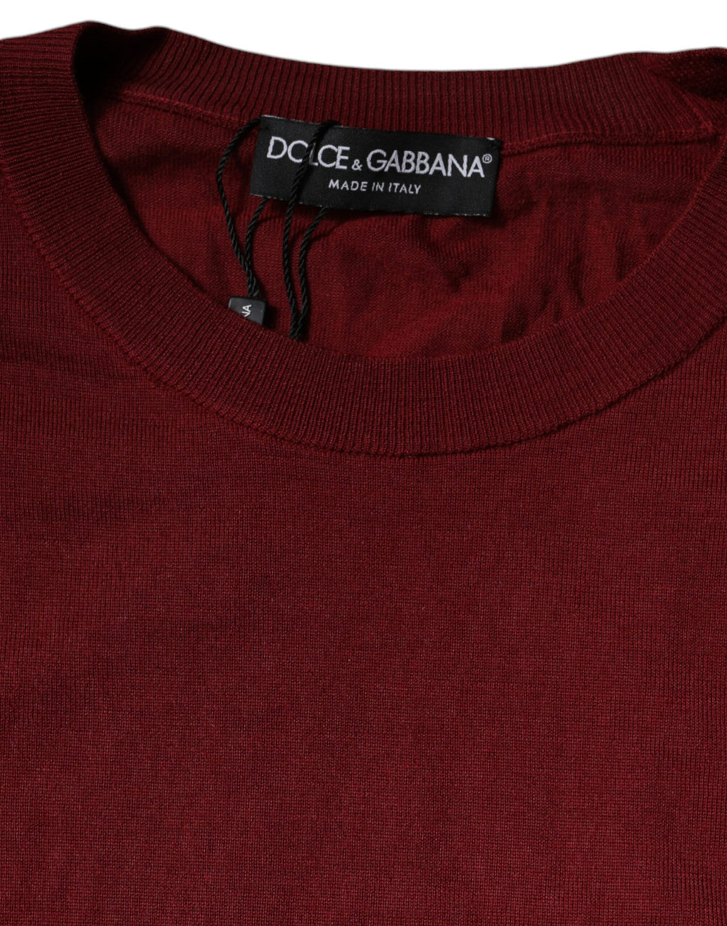 Pull ras du cou en cachemire marron Dolce & Gabbana