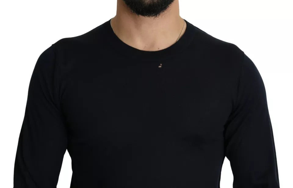 Dolce & Gabbana Pull col rond en cachemire noir