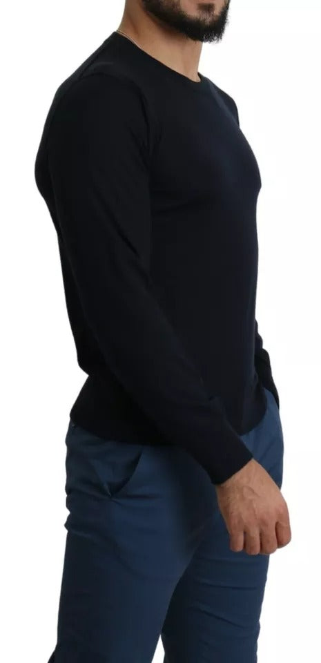 Dolce & Gabbana Pull col rond en cachemire noir