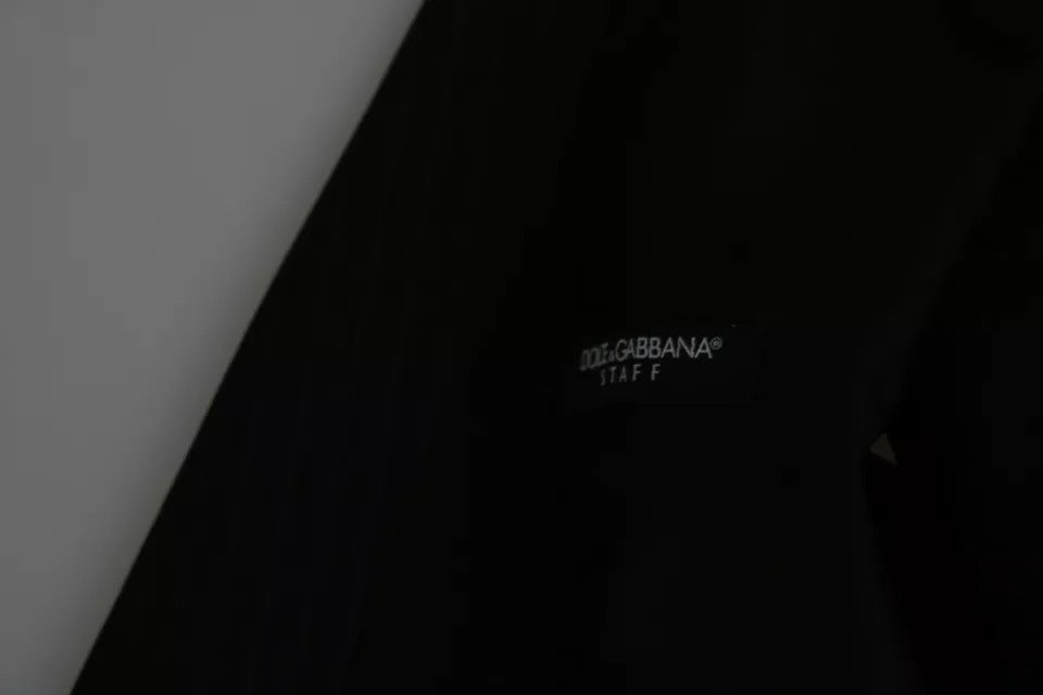 Dolce & Gabbana Gilet de costume formel pour homme Noir