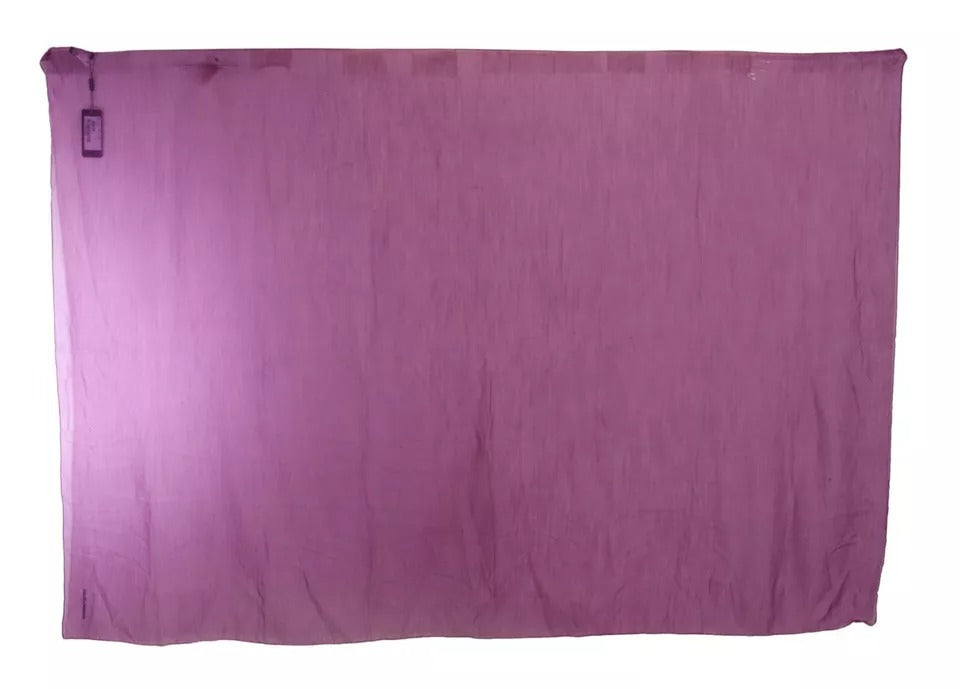 Châle-écharpe Dolce & Gabbana violet uni en cachemire et soie