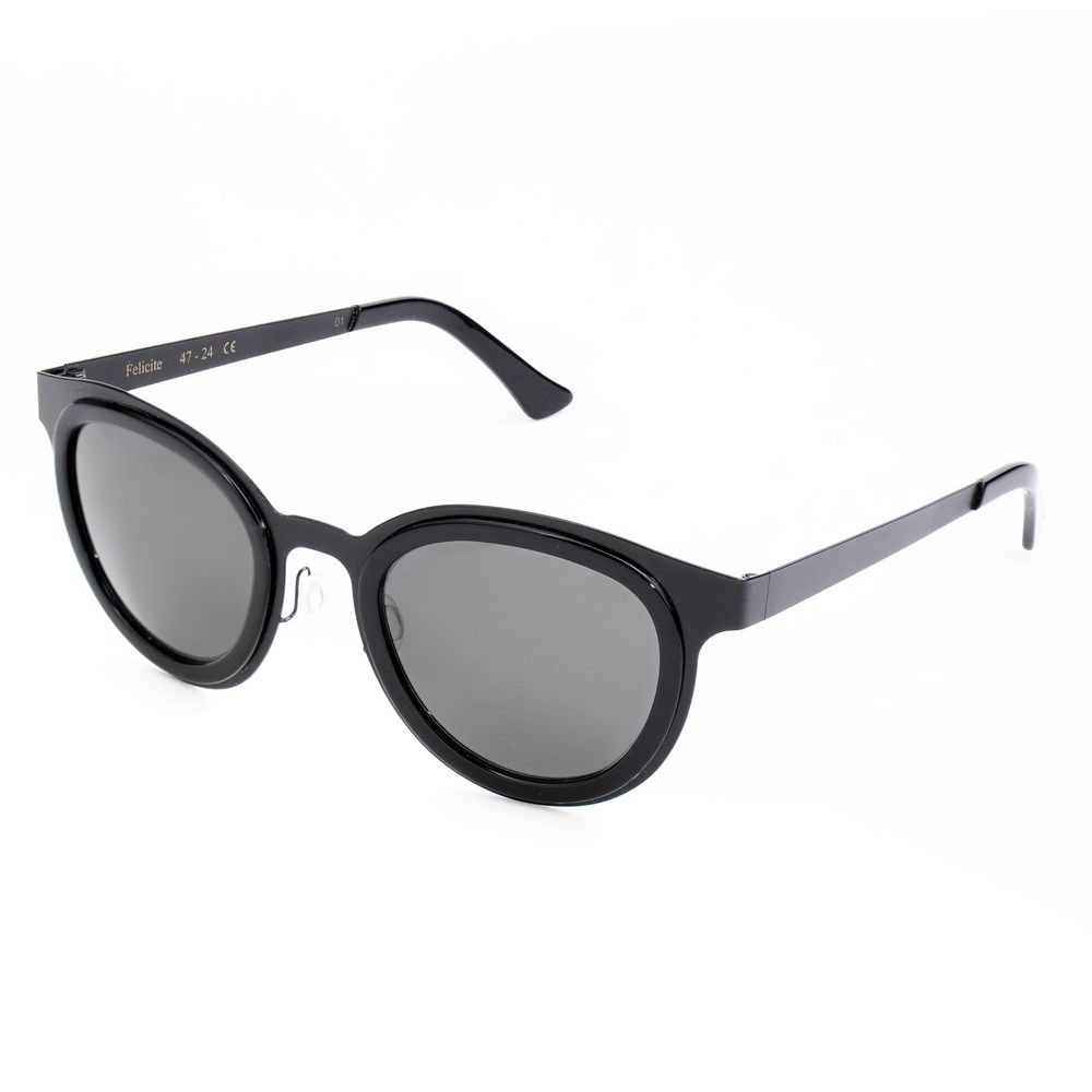 LGR – Schwarze Sonnenbrille aus Edelstahl