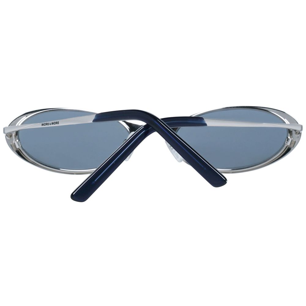 Lunettes de soleil More & More en métal argenté