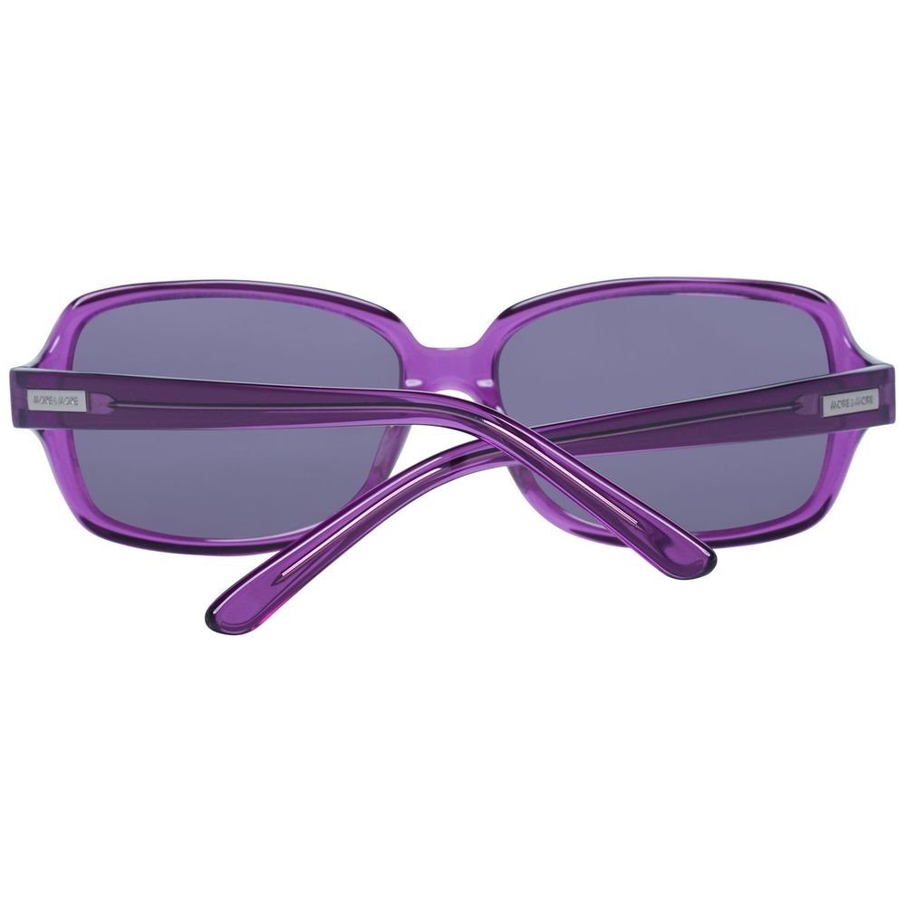 Plus de lunettes de soleil en plastique violettes