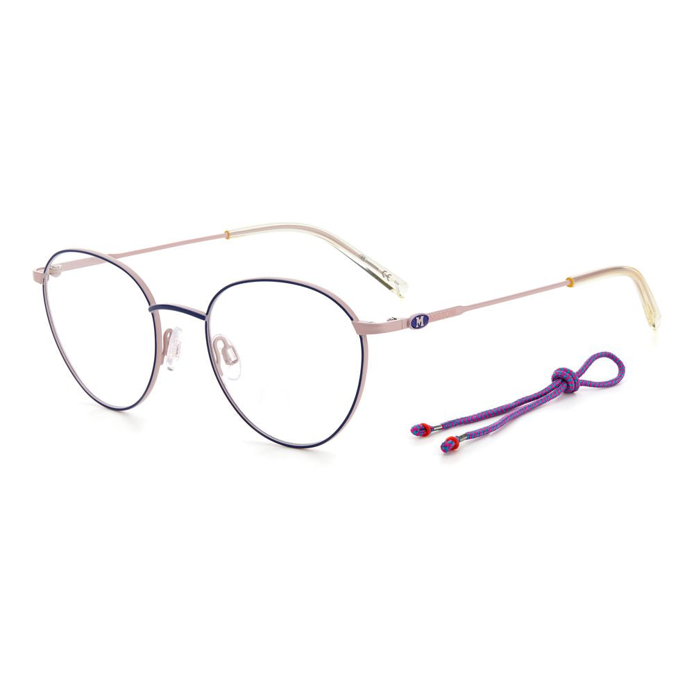 Lunettes de vue M Missoni bleues en métal (Monture)