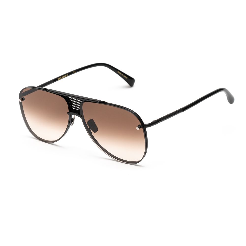 Belstaff Sonnenbrille aus schwarzem Titan
