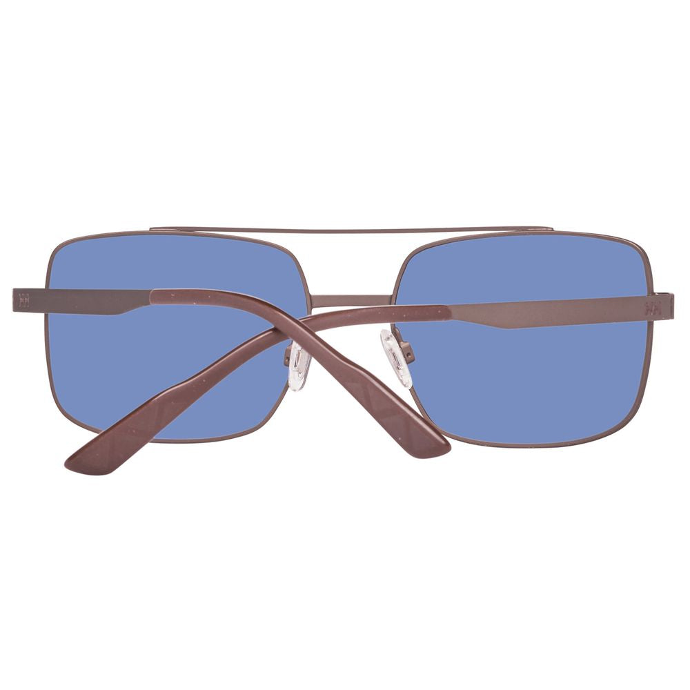 Lunettes de soleil Helly Hansen en métal marron