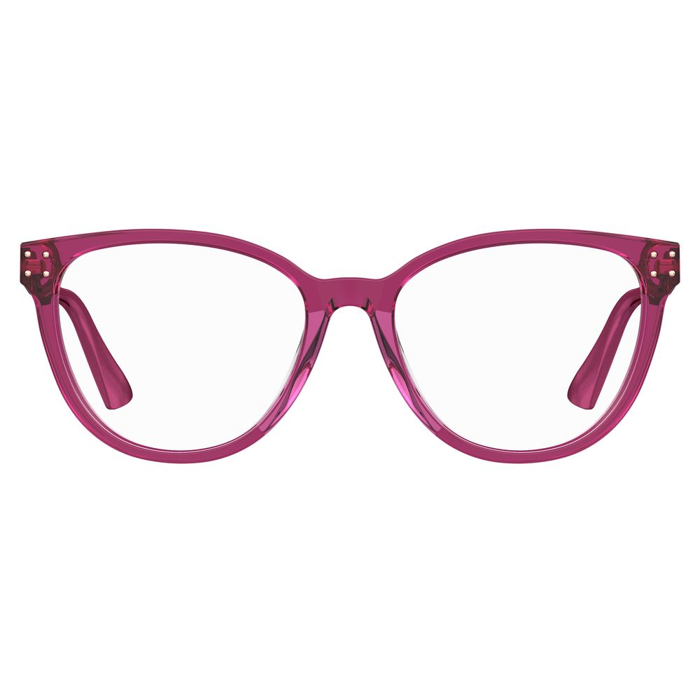 Lunettes (montures) Moschino en acétate fuchsia