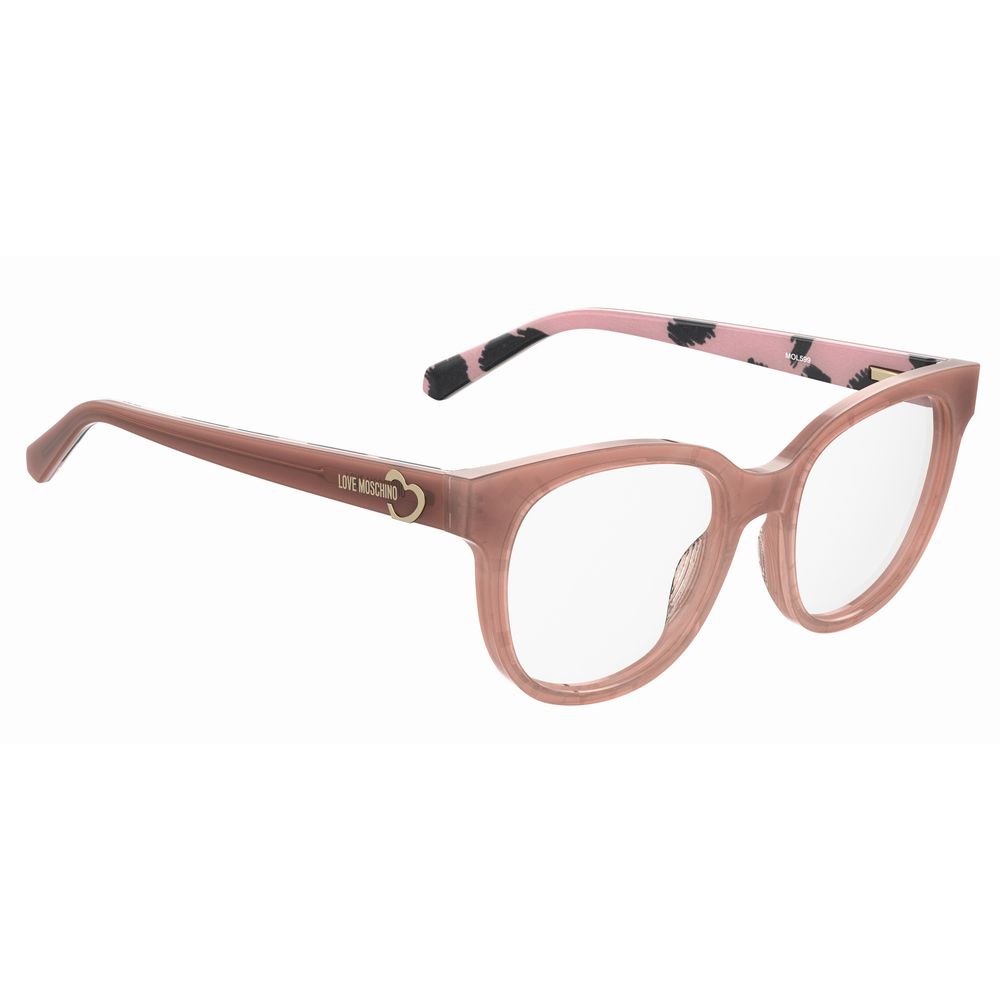 Lunettes Love Moschino en acétate orange (Monture)