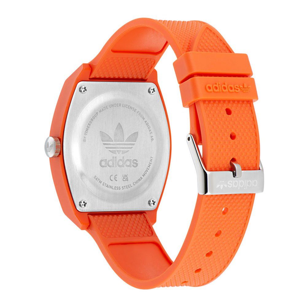 Montre de sport synthétique orange Adidas