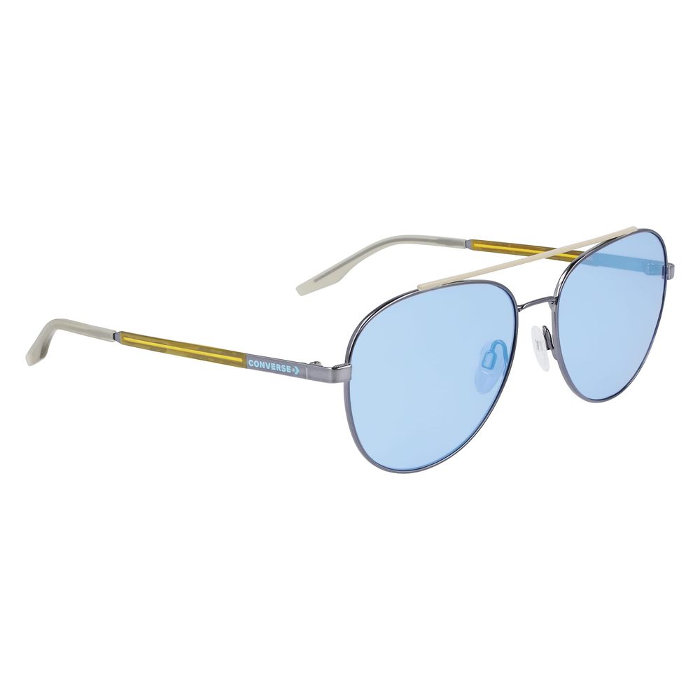 Lunettes de soleil Converse en métal gris