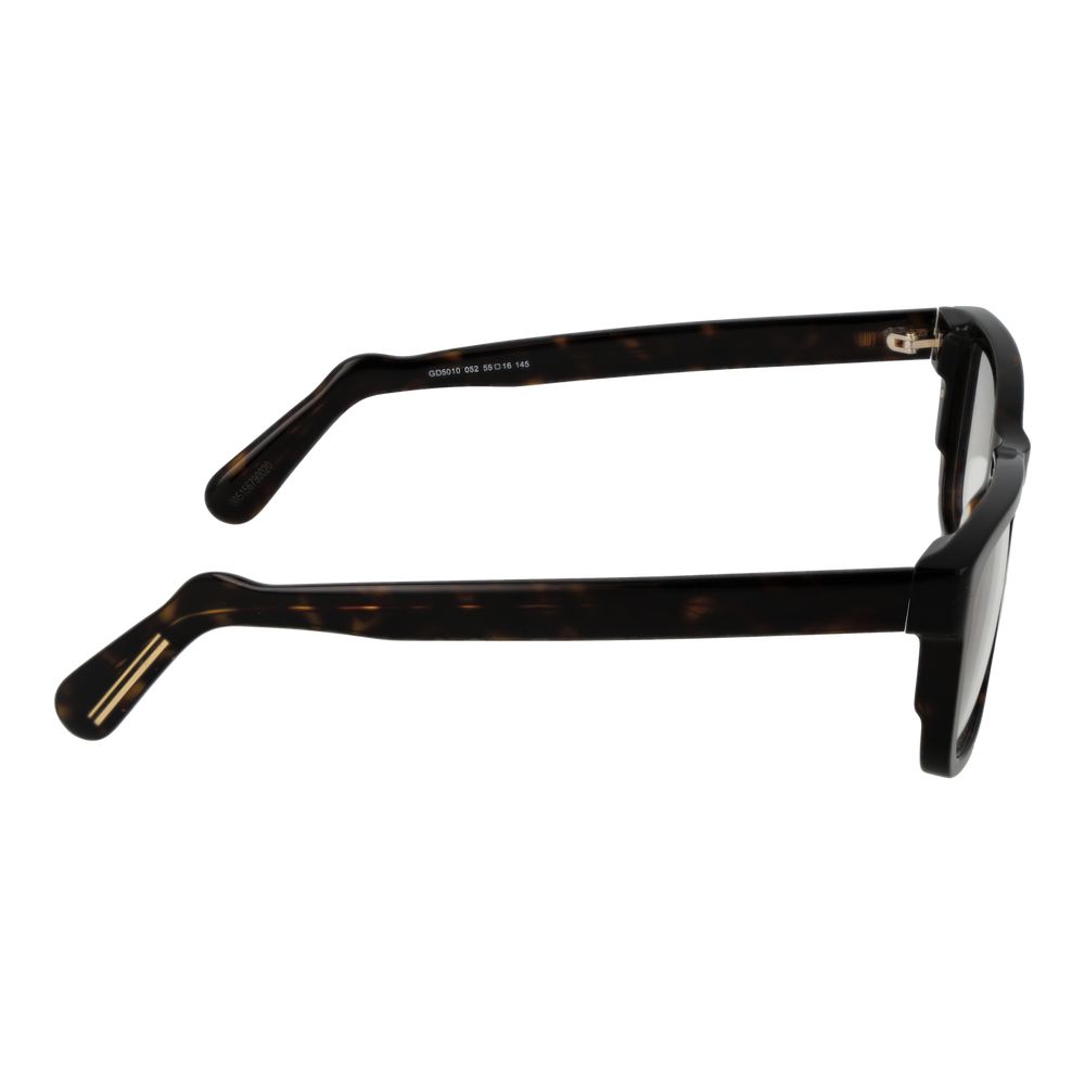 GCDS Braune optische Unisex-Brillen