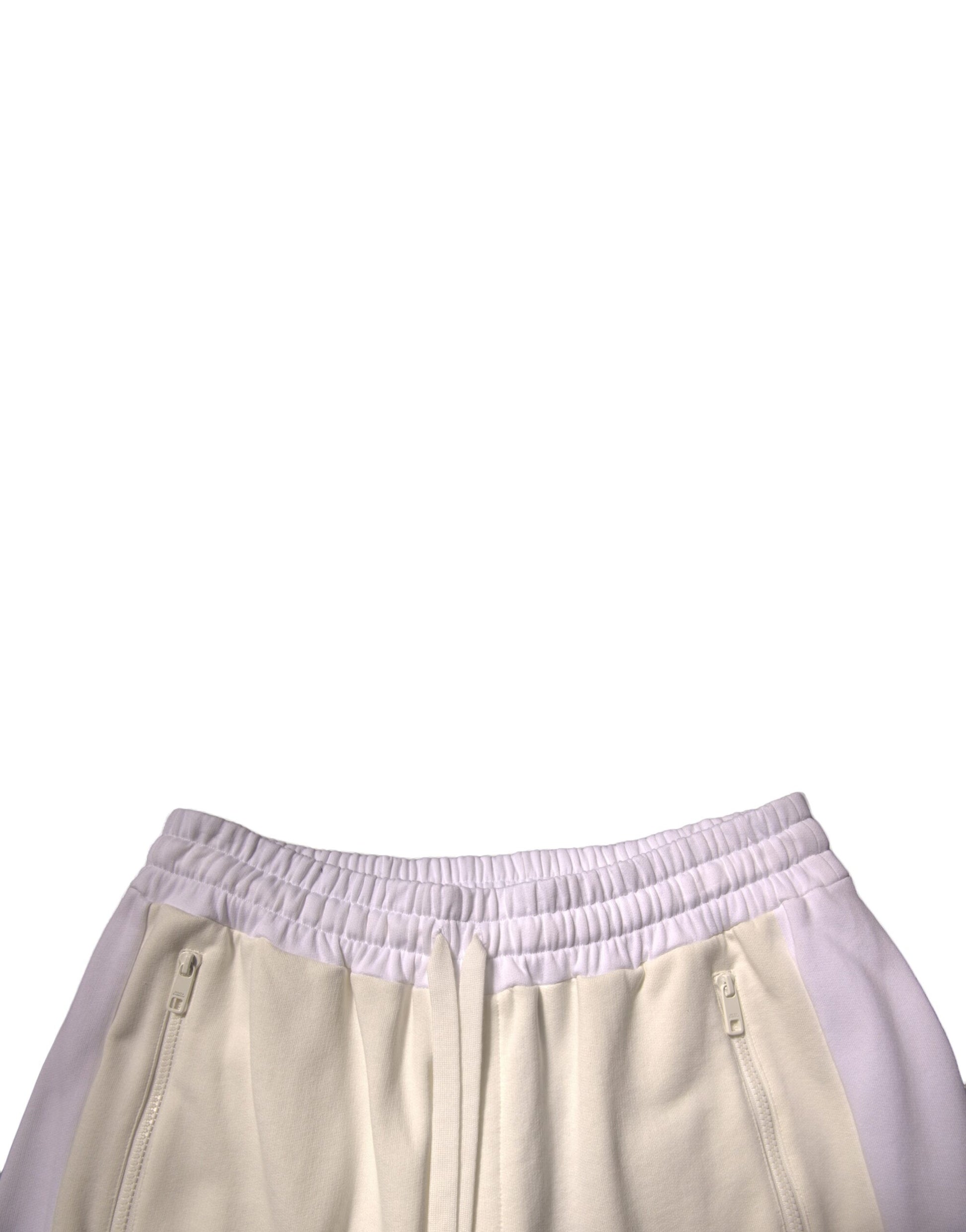 Shorts cargo décontractés en coton beige pour homme Dolce & Gabbana
