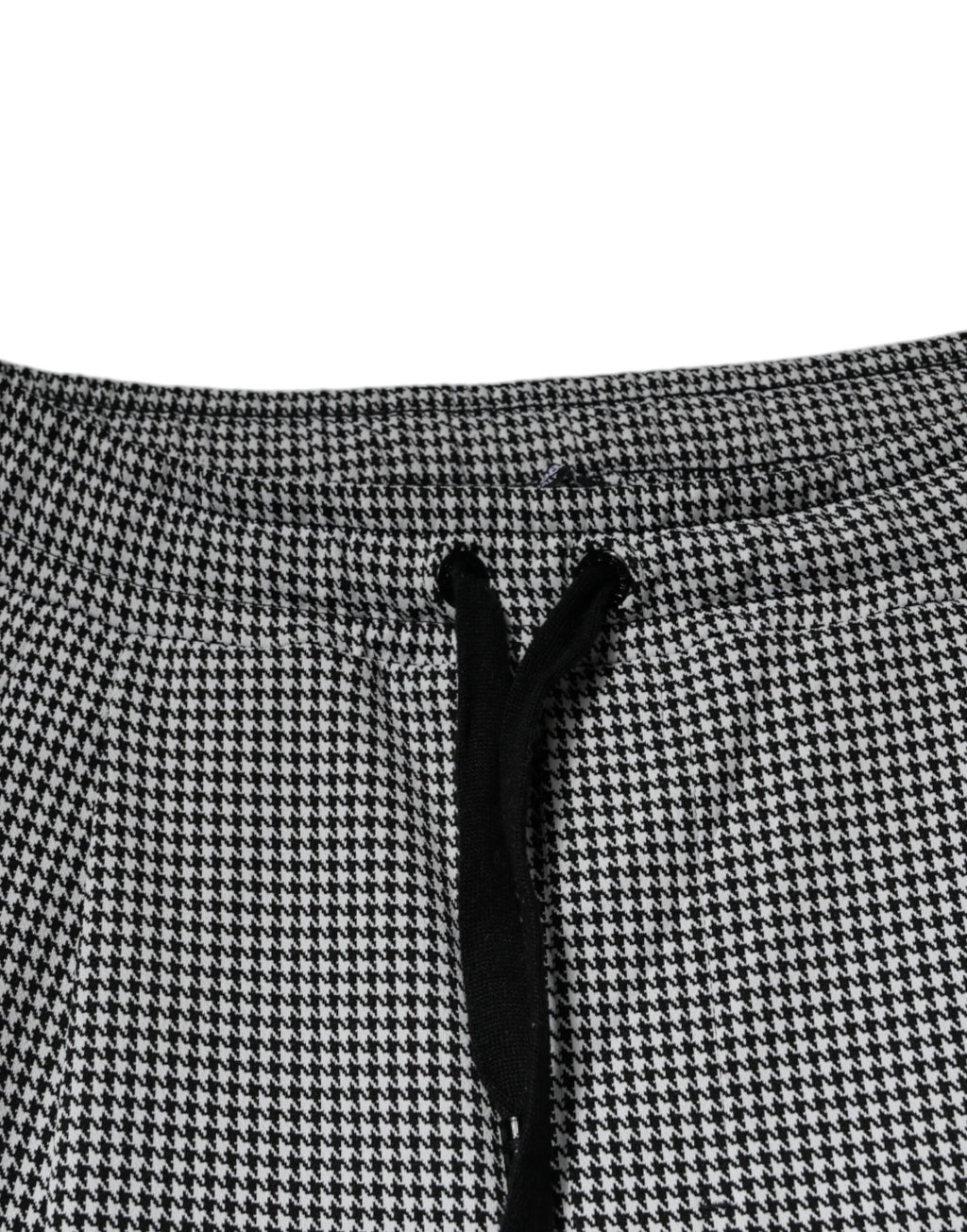 Pantalon de ville skinny Dolce & Gabbana en pied-de-poule noir et blanc