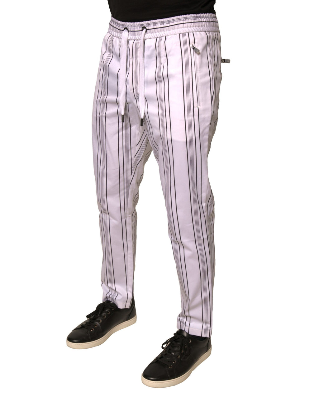 Robe en coton rayé Dolce & Gabbana pantalon skinny