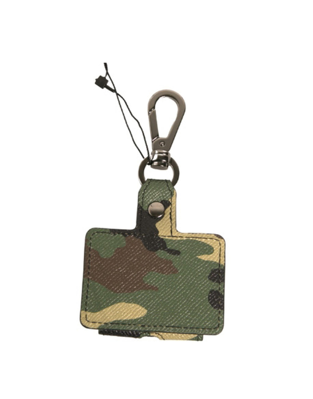 Étui AirPods Dolce & Gabbana en Cuir Camouflage Multicolore et Métal