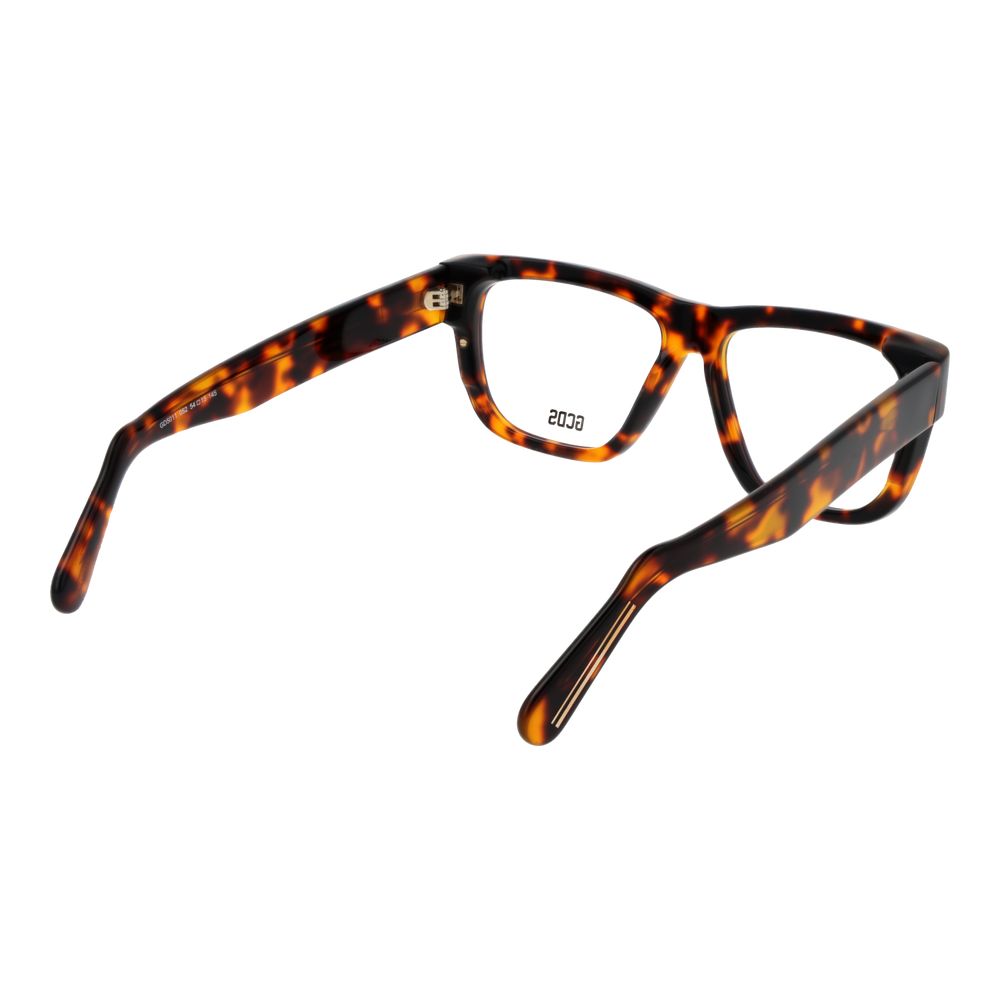 GCDS Braune optische Unisex-Brillen