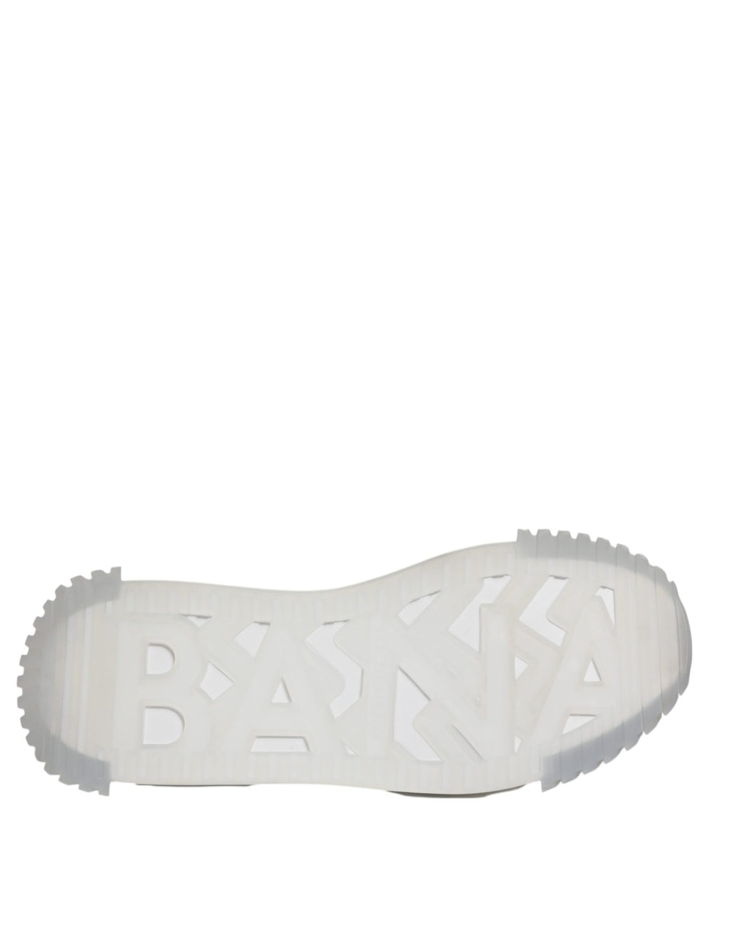 Dolce & Gabbana Baskets basses NS1 en nylon noir et argent
