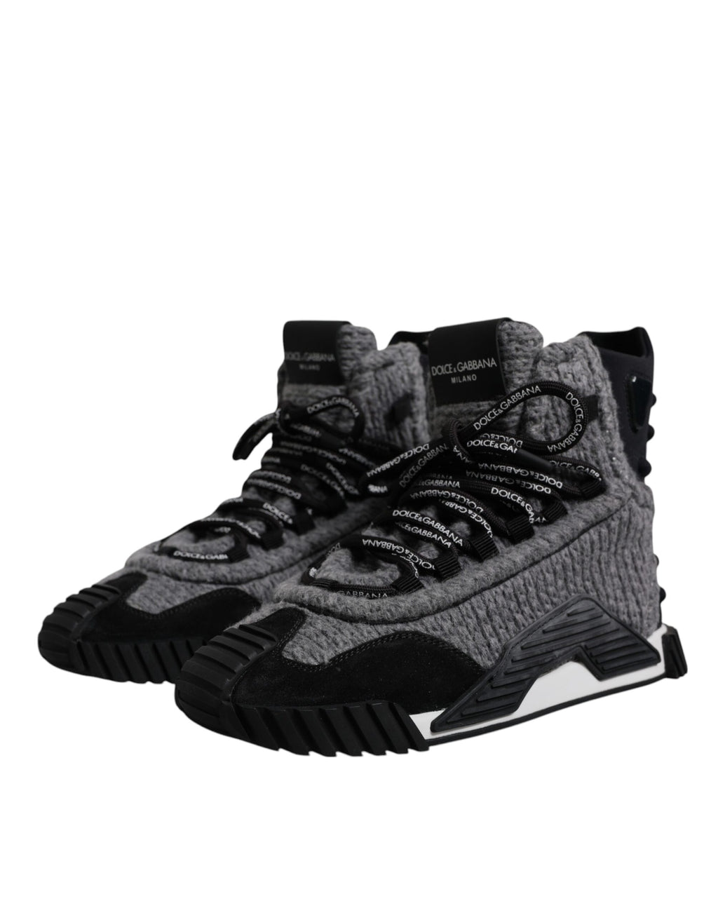 Dolce & Gabbana Baskets montantes NS1 gris noir
