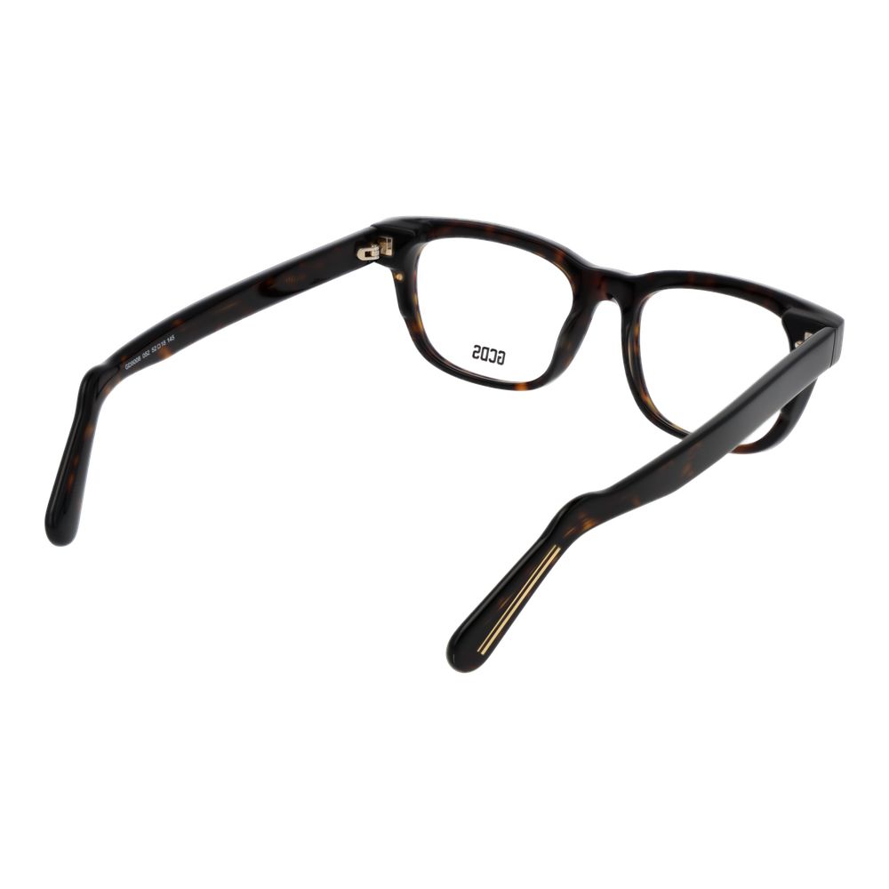 GCDS Braune optische Unisex-Brillen
