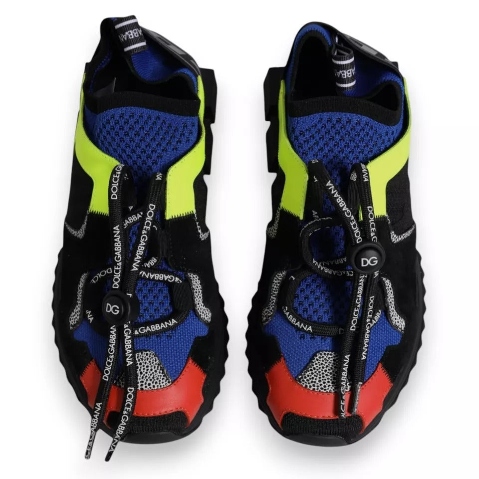 Chaussures de sport Dolce & Gabbana Sorrento Trekking en maille multicolore
