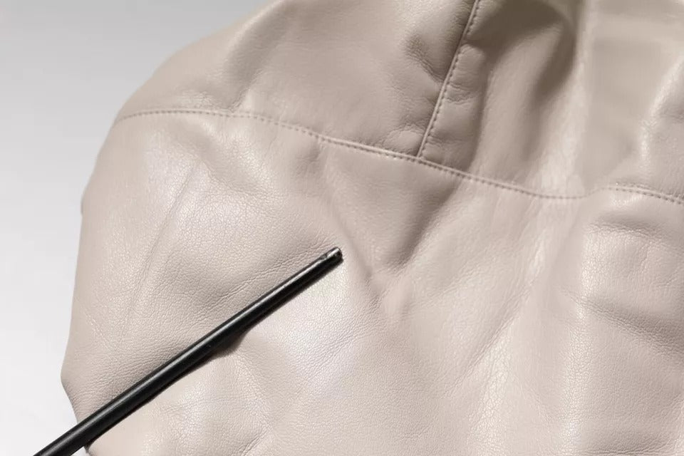 MSGM Beige Full Zip Kapuze Langarm Casual Mantel Jacke