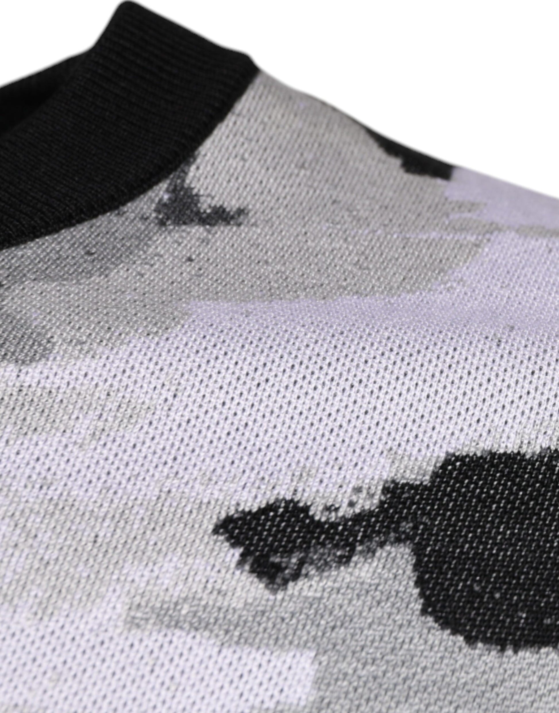 Pull ras du cou Dolce & Gabbana multicolore camouflage pour homme