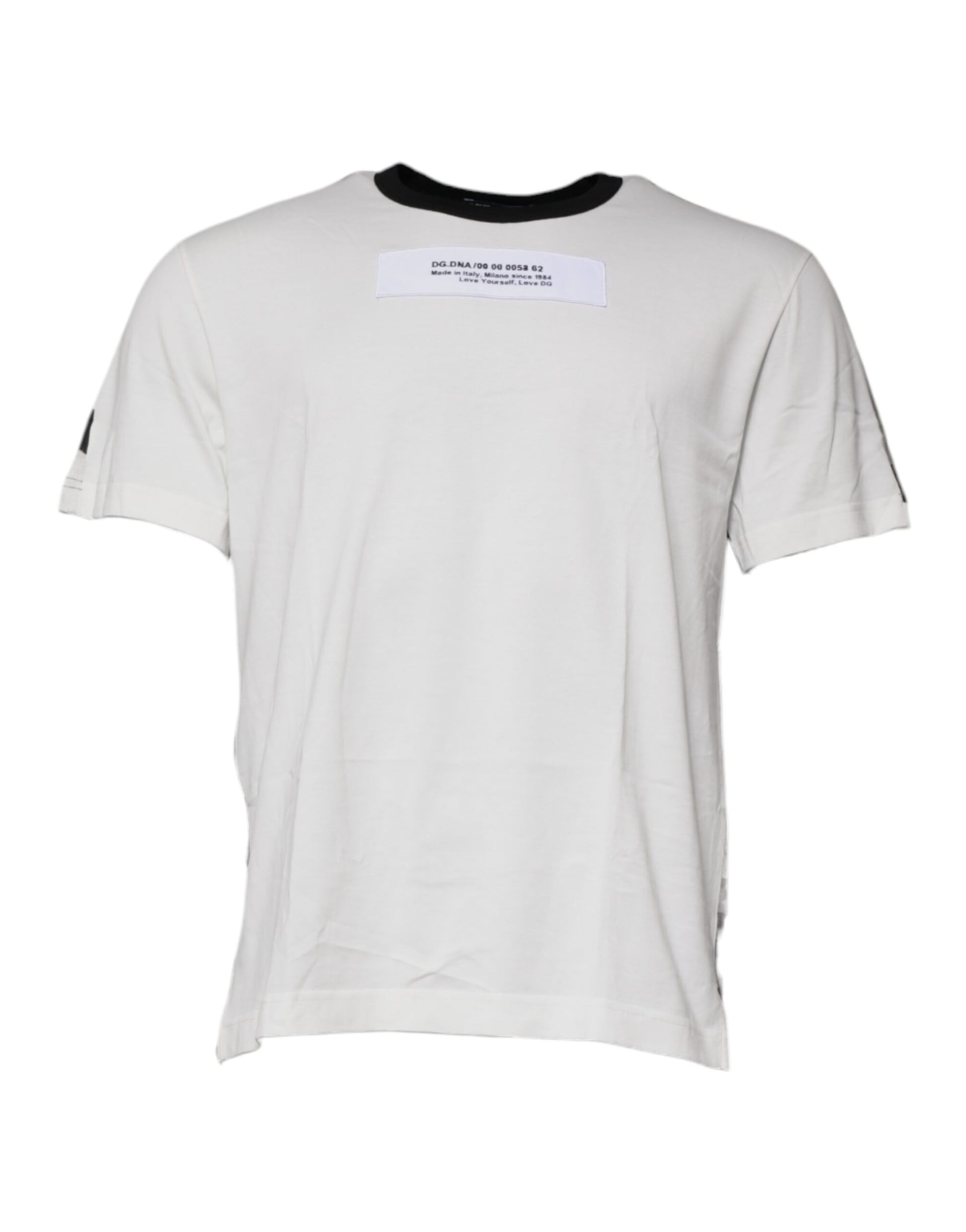 T-shirt col rond camouflage multicolore Dolce & Gabbana