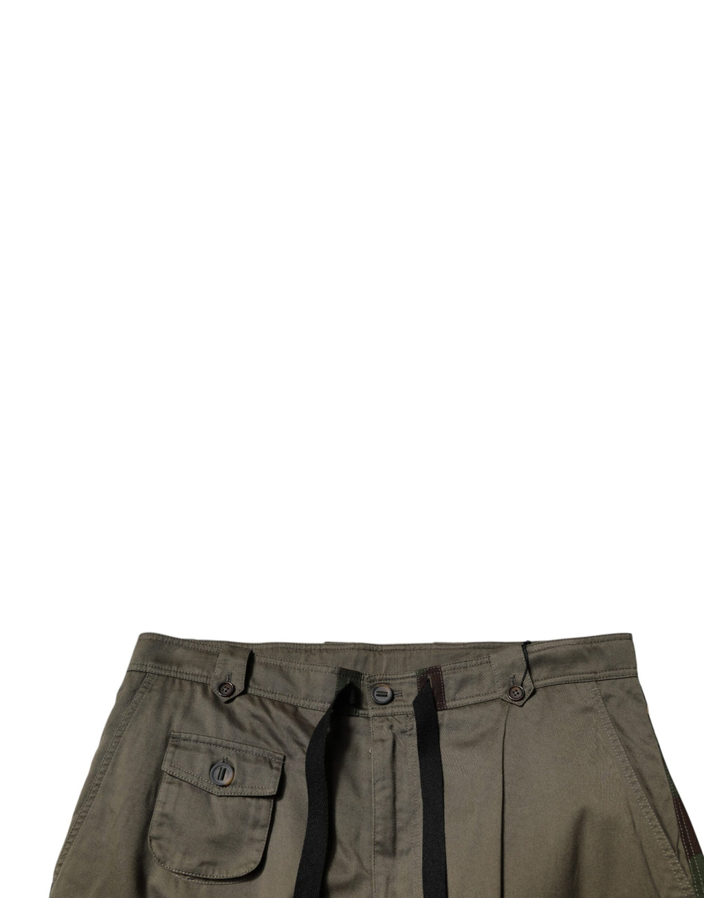 Pantalon Cargo Camouflage Patchwork Multicolore Dolce & Gabbana