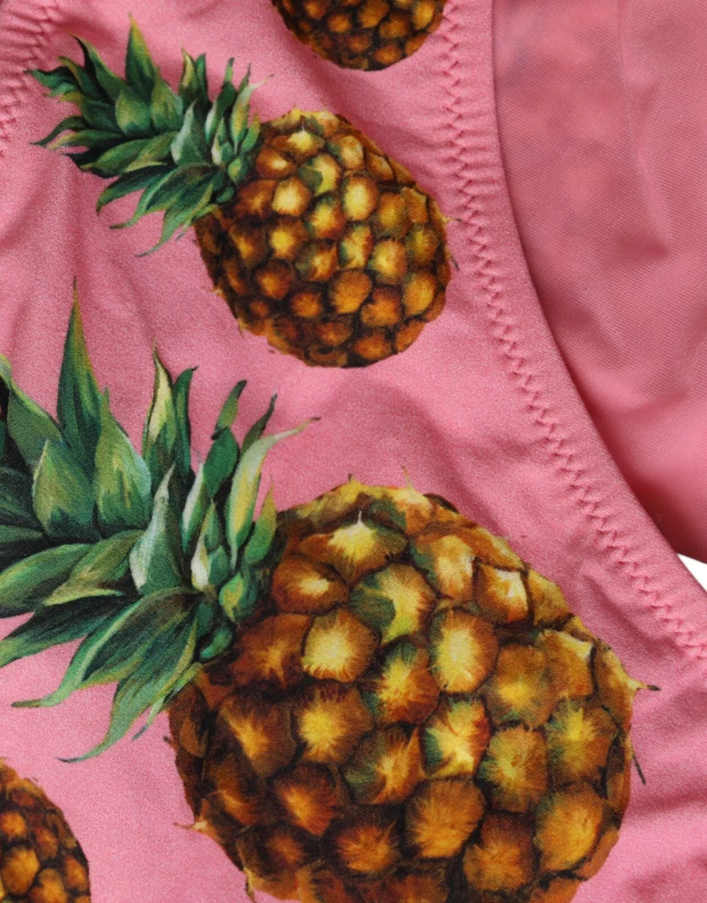 Bas de maillot de bain Dolce & Gabbana ananas rose