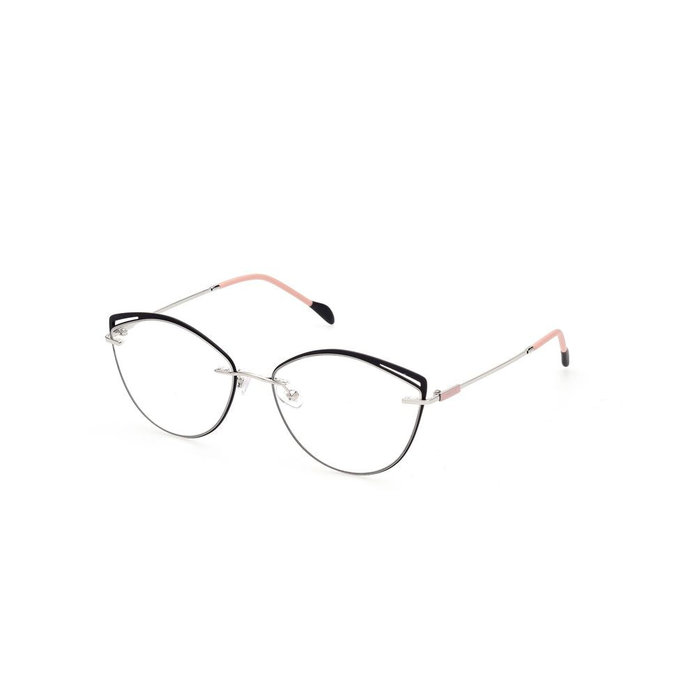 Lunettes (monture) en métal noir Emilio Pucci