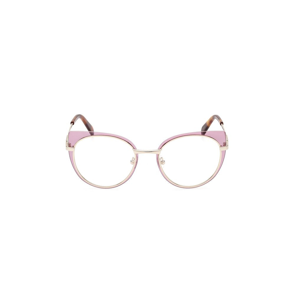 Lunettes (monture) en métal violet Emilio Pucci