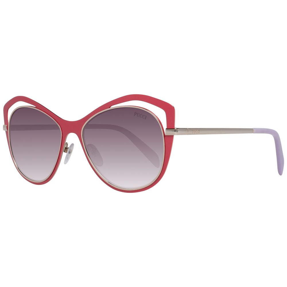 Lunettes de soleil Emilio Pucci en métal multicolore