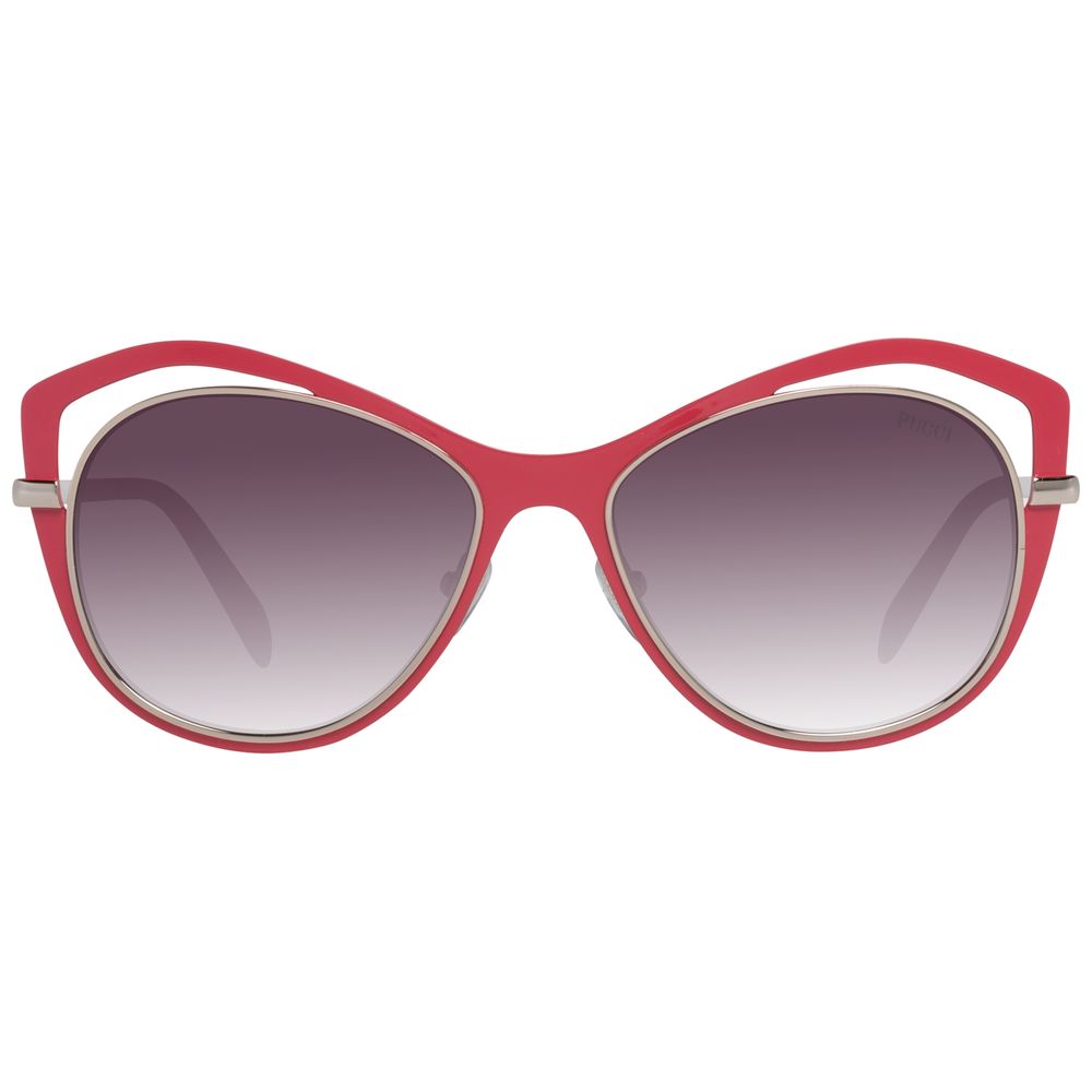 Lunettes de soleil Emilio Pucci en métal multicolore
