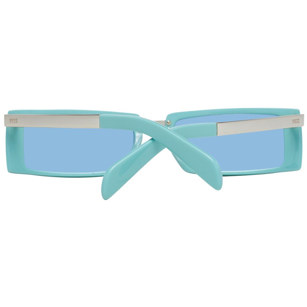 Lunettes de soleil Emilio Pucci en plastique marron