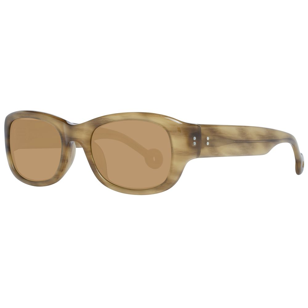Hally&amp;Son – Braune Sonnenbrille aus Kunststoff