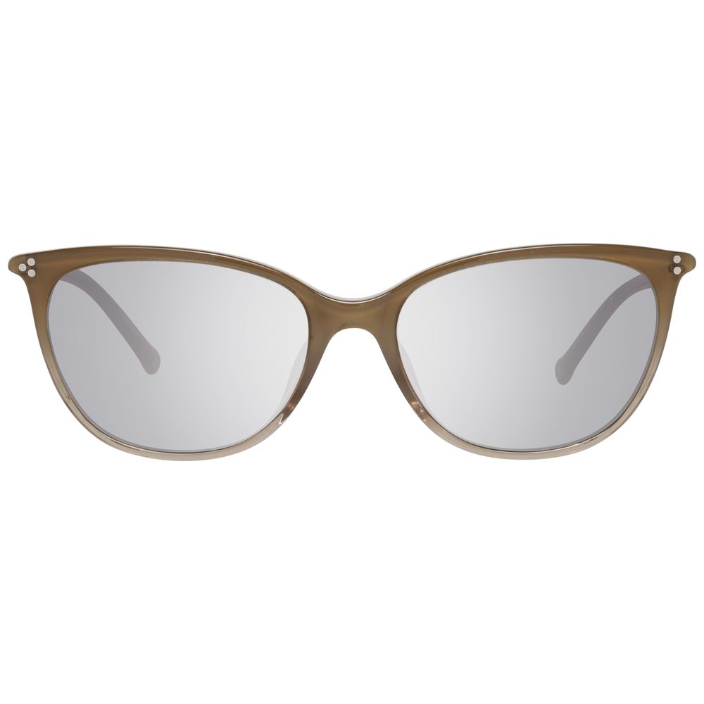 Hally&amp;Son – Braune Sonnenbrille aus Kunststoff