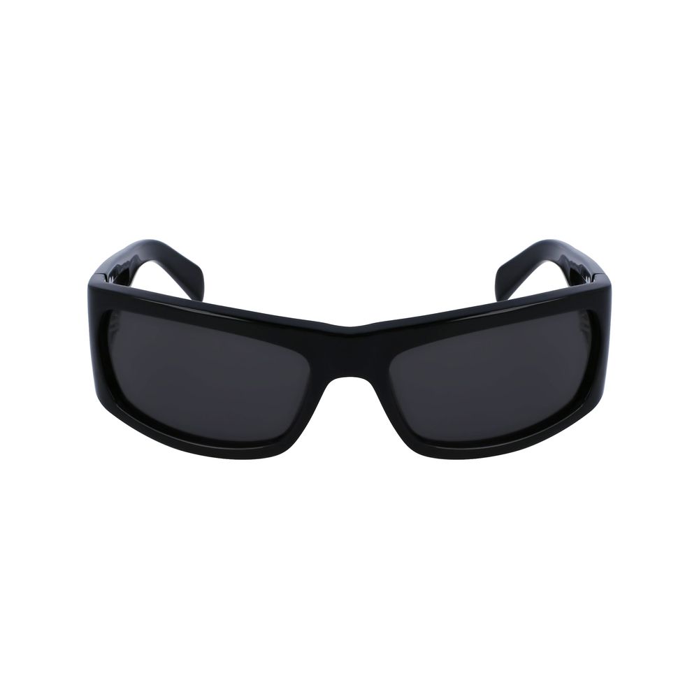 Ferragamo – Schwarze Acetat-Sonnenbrille