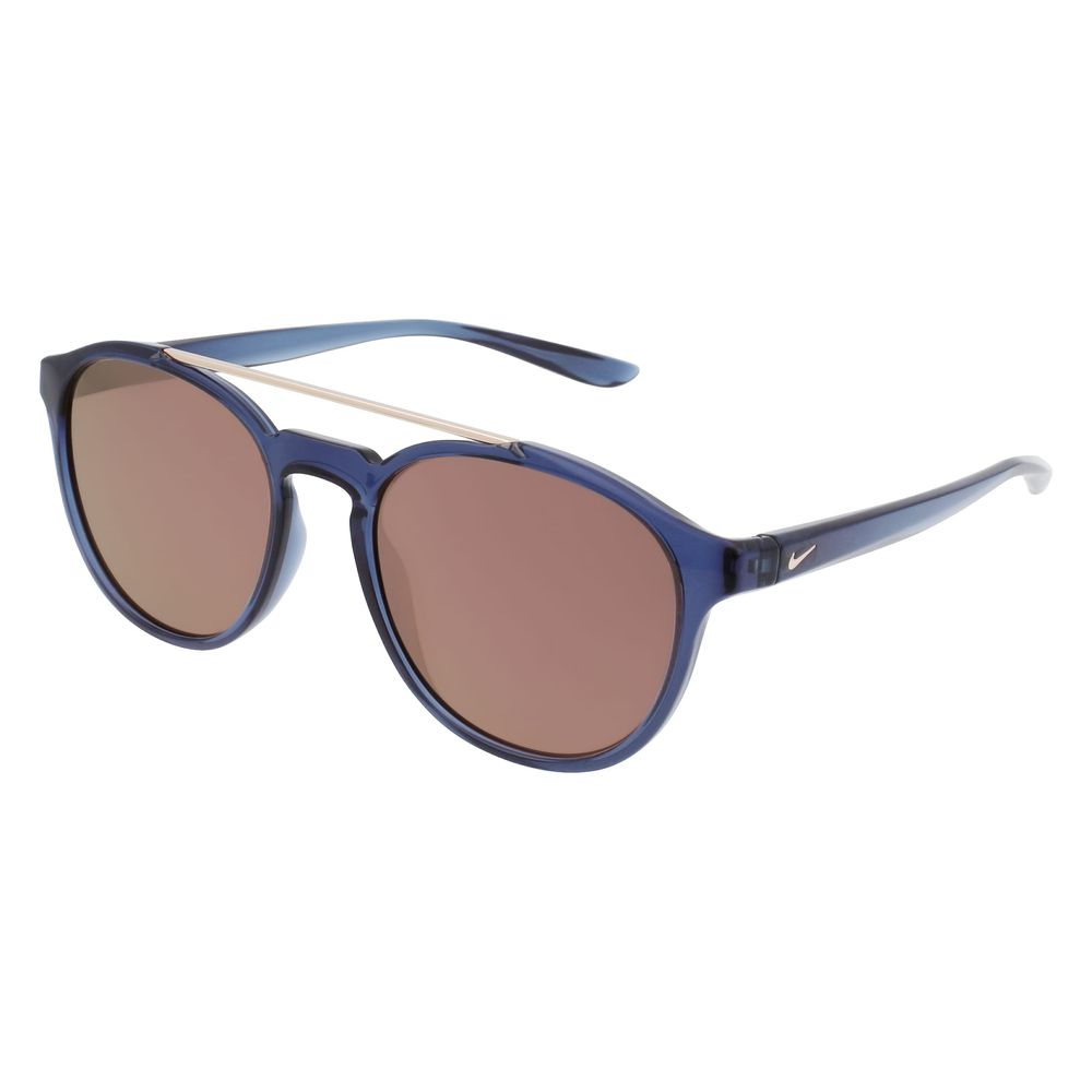 Lunettes de soleil injectées Nike bleues