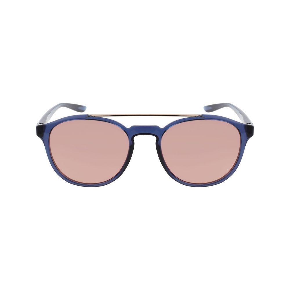 Lunettes de soleil injectées Nike bleues