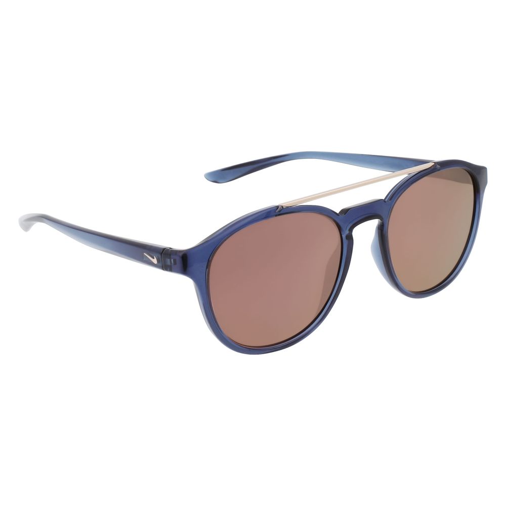 Lunettes de soleil injectées Nike bleues