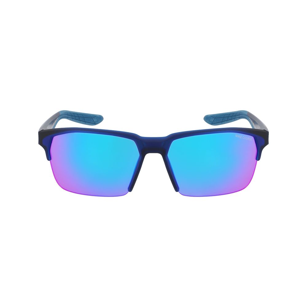 Lunettes de soleil injectées Nike bleues