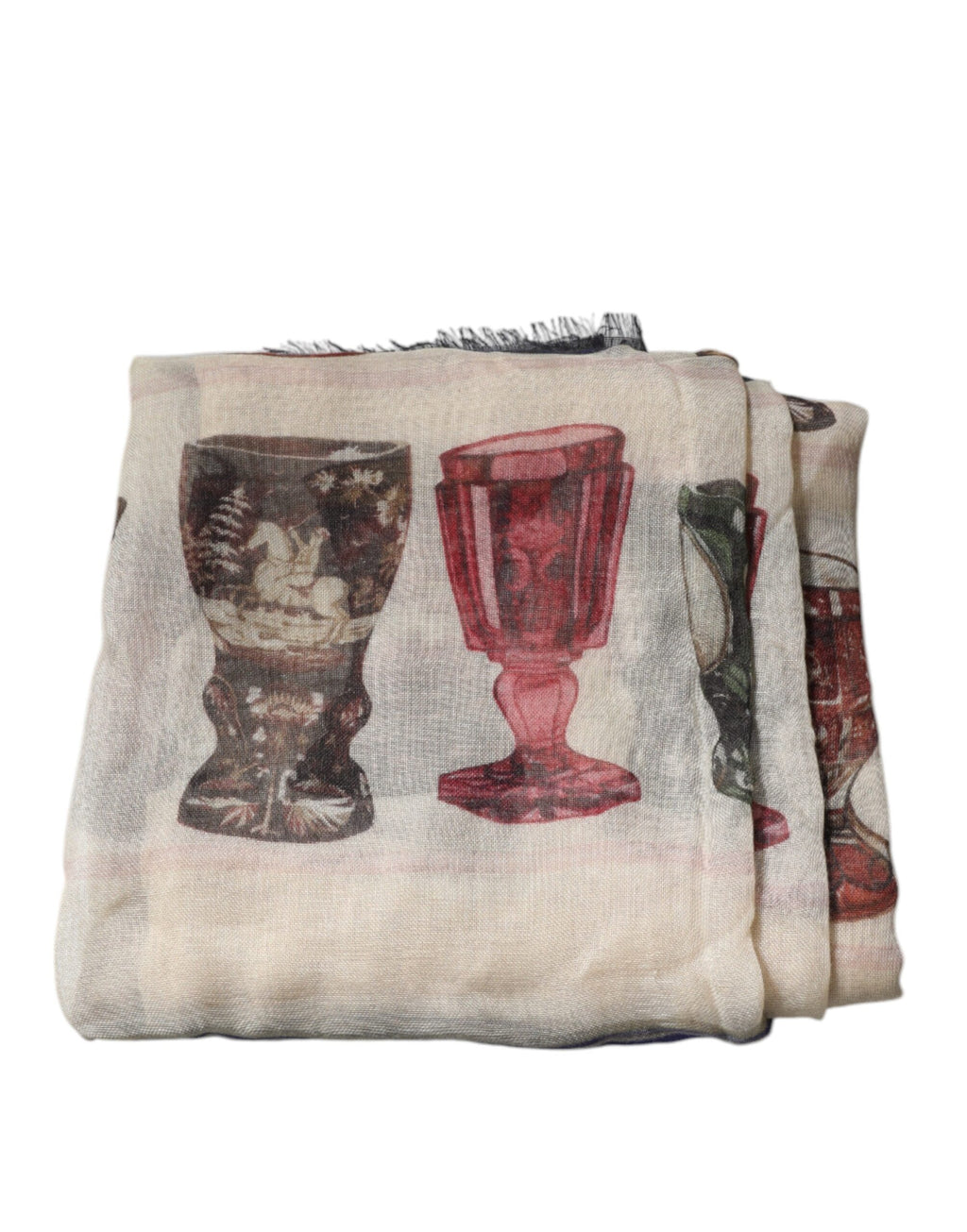 Foulard en cachemire et verre multicolore Dolce & Gabbana