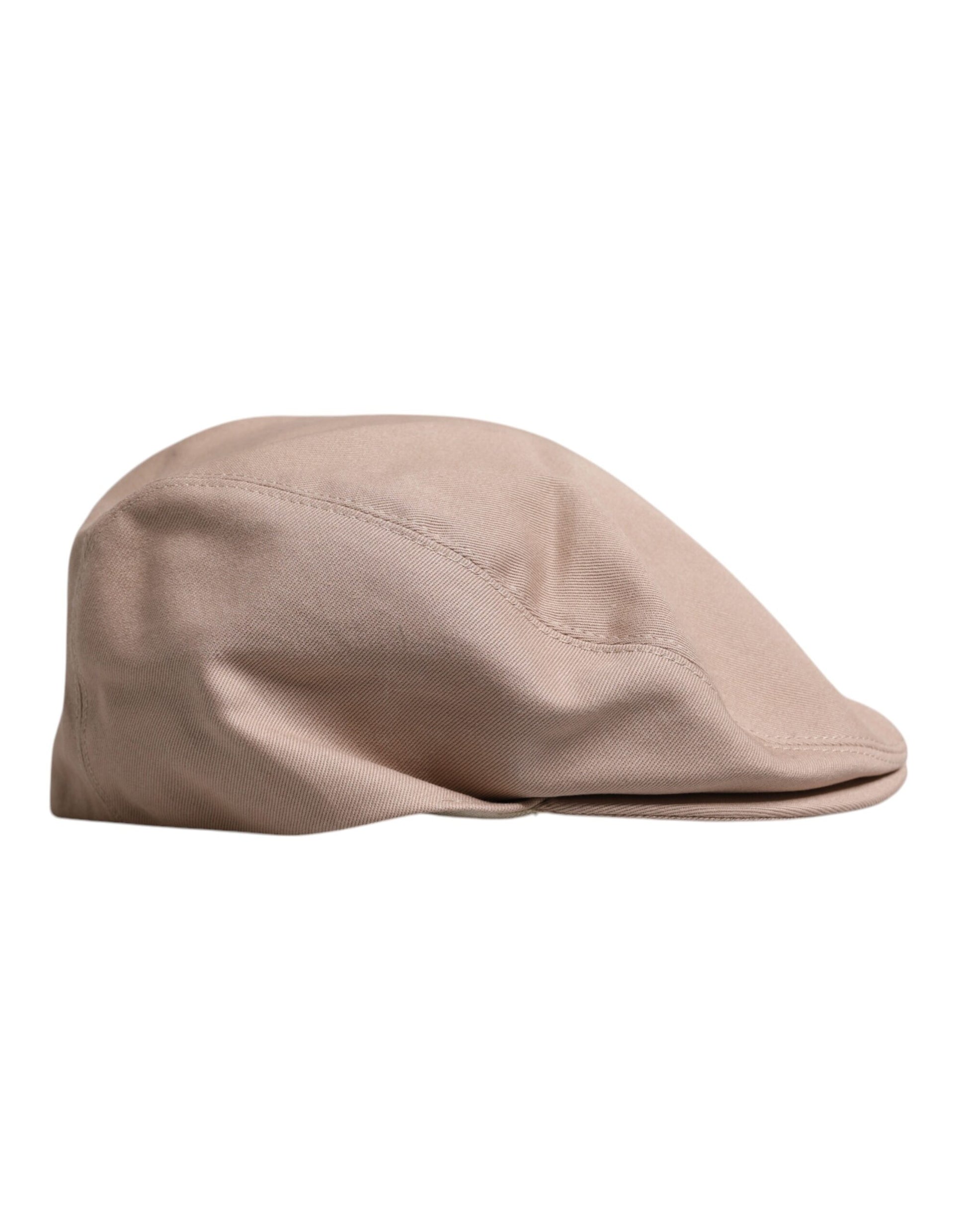 Casquette Gavroche Dolce & Gabbana Beige en Coton