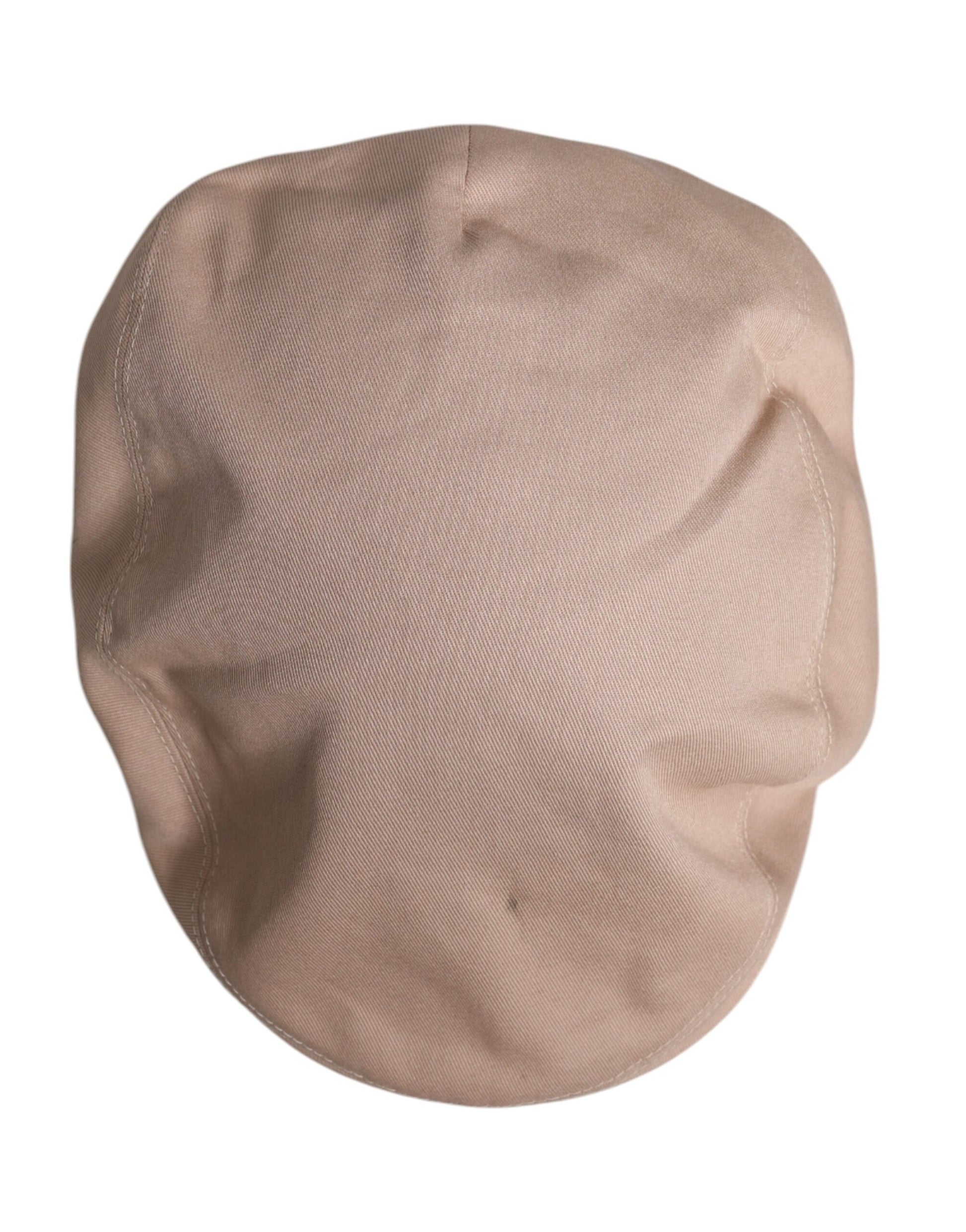 Casquette Gavroche Dolce & Gabbana Beige en Coton